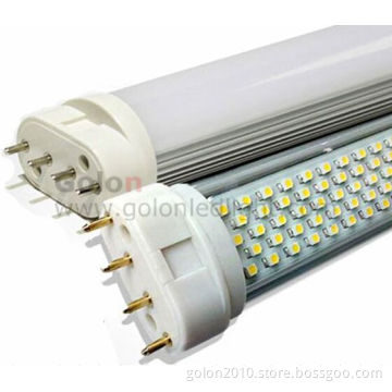 9W 2g11 LED Tube Replace 2g11 18W 100-277V Ra80 Pf>0.9 2g11 LED Pl